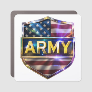 Army Emblem Car Magnet
