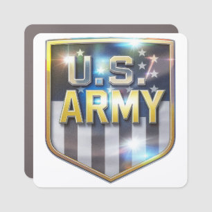 Army Emblem Car Magnet