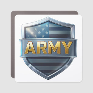 Army Emblem Car Magnet