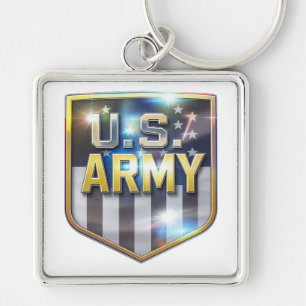 ARMY Emblem Design Keychain