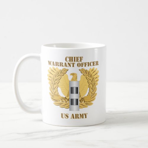 Army _ Emblem _ Warrant Officer _ CW2 Coffee Mug