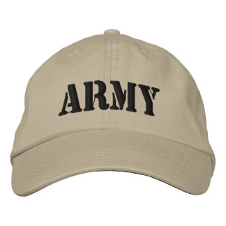 ARMY EMBROIDERED BASEBALL CAP