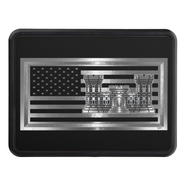 Army Engineer Hitch Cover (Front)