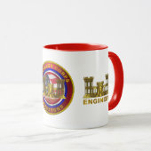 Army Engineer Soldier and Veteran   Mug (Front Right)