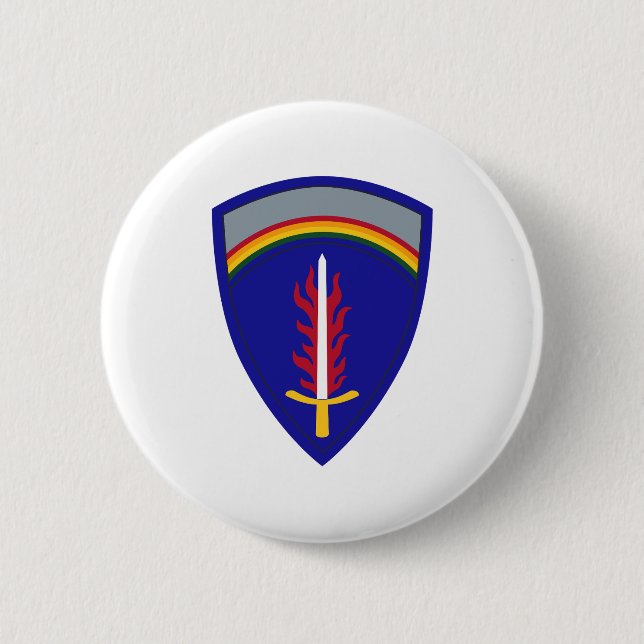 Army Europe USAREUR Button (Front)