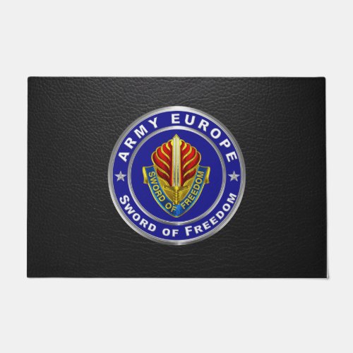 Army Europe USAREUR   Doormat