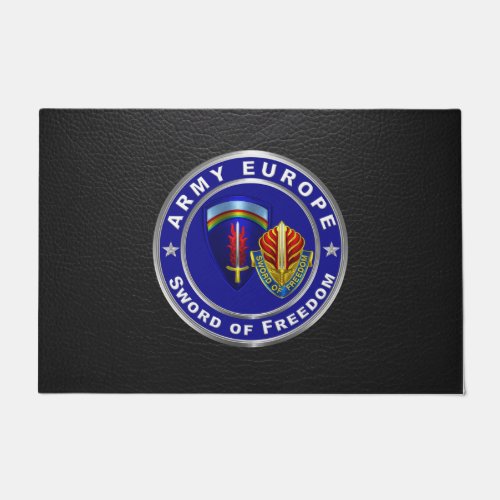 Army Europe USAREUR  Doormat