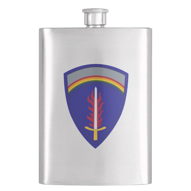Army Europe USAREUR Flask (Front)