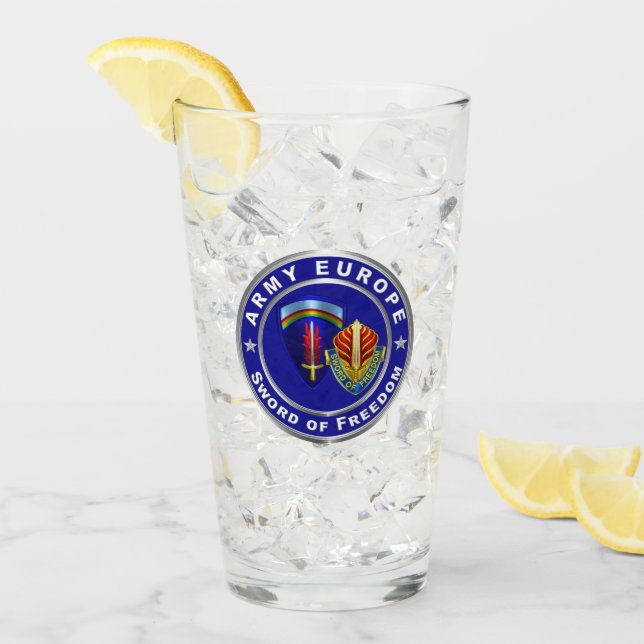 Army Europe USAREUR  Glass (Front Ice)