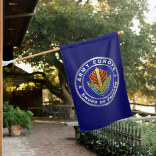 Army Europe USAREUR    House Flag