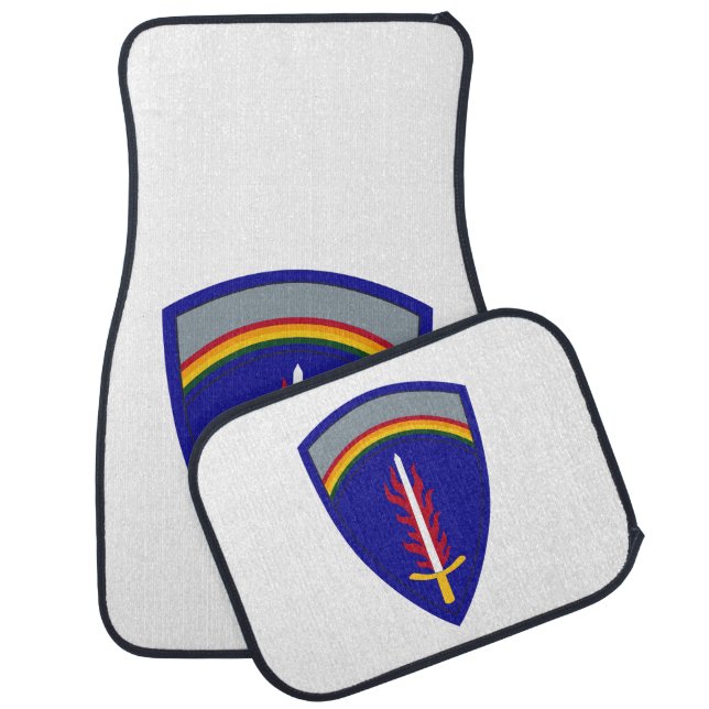 Army Europe USAREUR Insignia Car Floor Mat (Set)