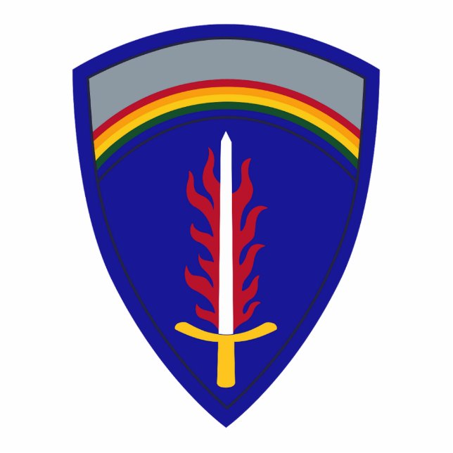 Army Europe USAREUR Insignia Cutout (Front)