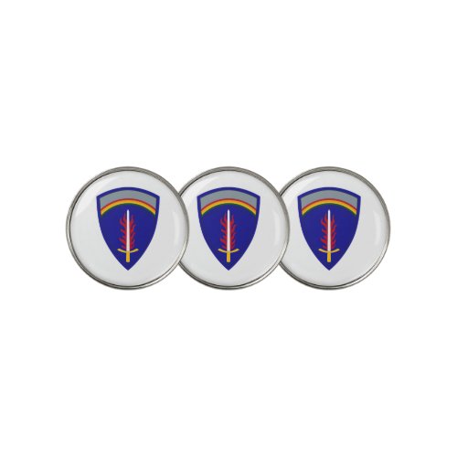 Army Europe USAREUR Insignia Golf Ball Marker