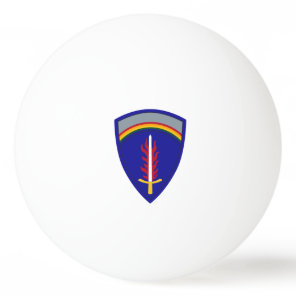 Army Europe USAREUR Insignia Ping Pong Ball