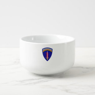 Army Europe USAREUR Insignia Soup Mug