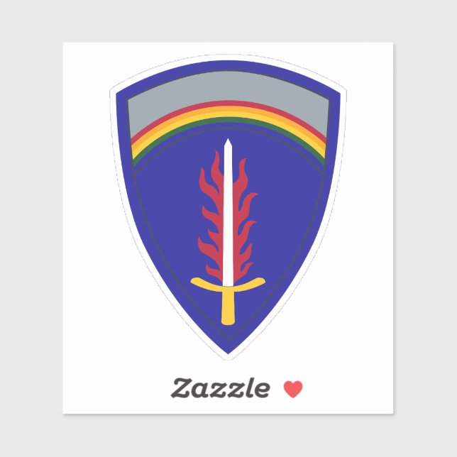 Army Europe USAREUR Sticker (Sheet)