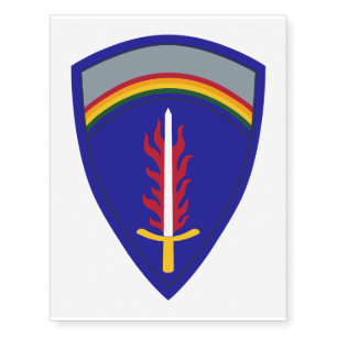 Army Europe USAREUR Temporary Tattoos