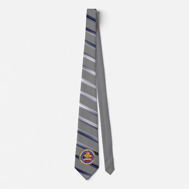 Army Finance Corps Veteran Neck Tie (Front)