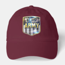 Army Flag Shield Hat