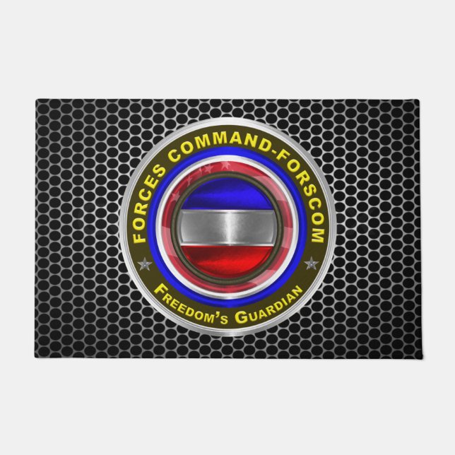 Army Forces Command FORSCOM  Doormat (Front)