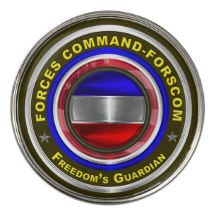 Army Forces Command-FORSCOM Keepsake Golf Ball Marker