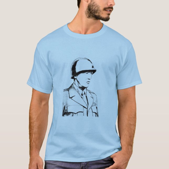 Army General - George Patton T-Shirt (Front)