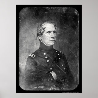 Army General John Wool Daguerreotype 1844 Poster