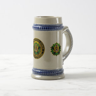 Army General Staff Badge   Beer Stein