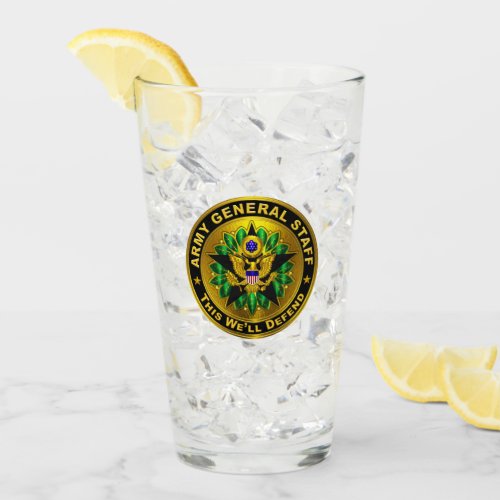 Army General Staff Badge  Glass