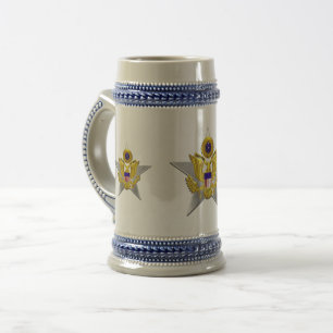 Army General Staff Beer Stein