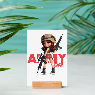 ARMY GIRL HOLDER