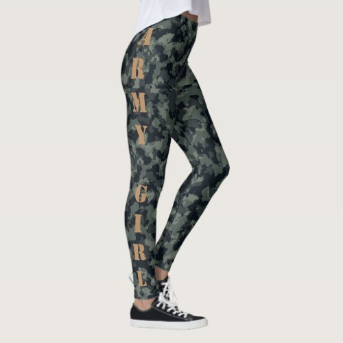 army girl leggings