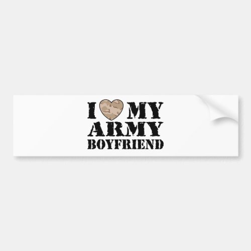 Army Girlfriend Bumper Sticker