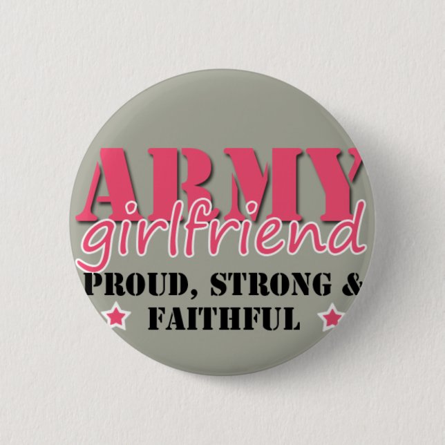 Army Girlfriend Button (Front)
