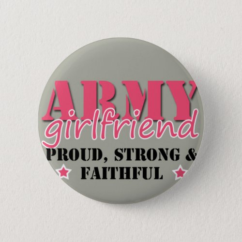 Army Girlfriend Button