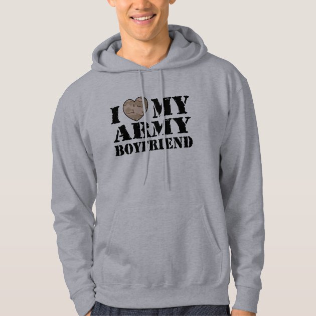 army girlfriend hoodie