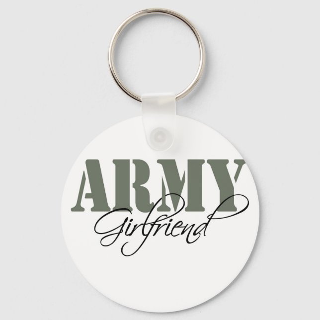 Army Girlfriend Keychain (Front)