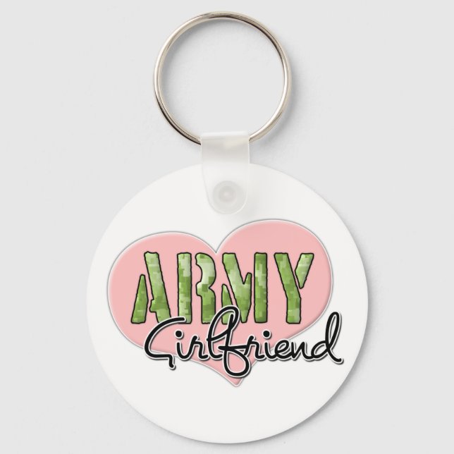 Army Girlfriend Keychain (Front)