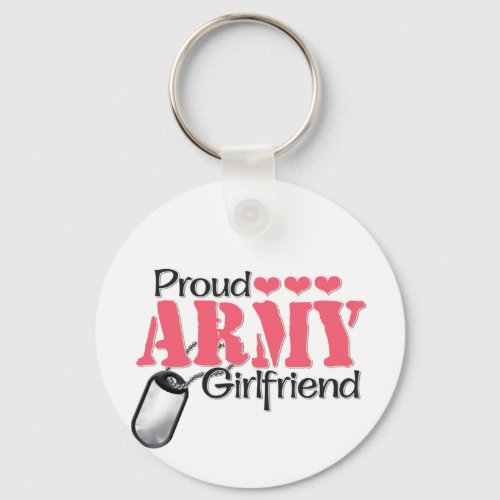 Army Girlfriend Keychain