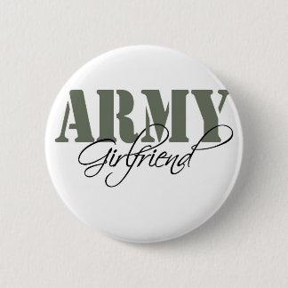 Army Girlfriend Pinback Button