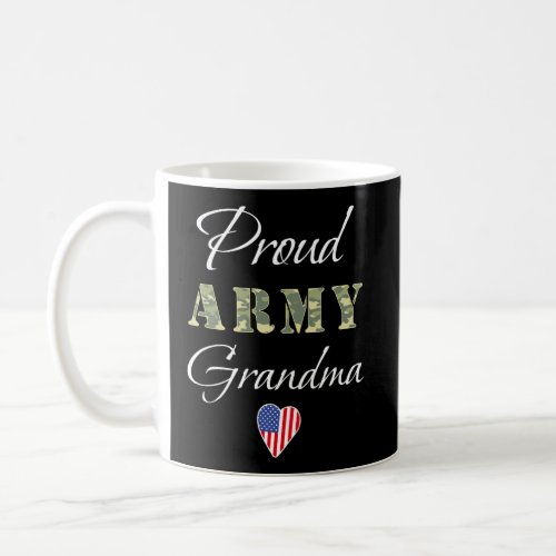 Army Grandmother Grandson Soldier For Proud Army G Coffee Mug