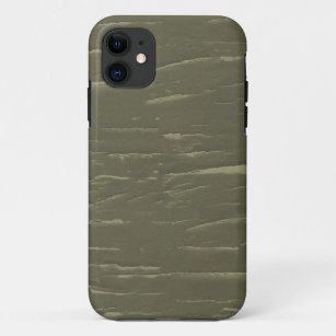 Army Green Bark Camo iPhone 11 Case