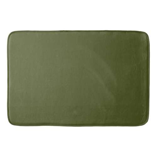 Army Green Bathroom Mat