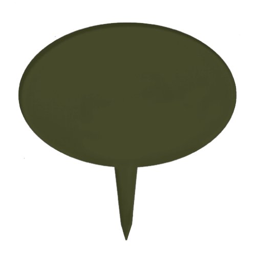 Army Green Cake Topper