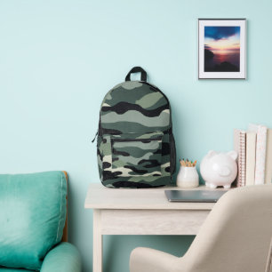 Army Green Camouflage Backpack   Tactical Military