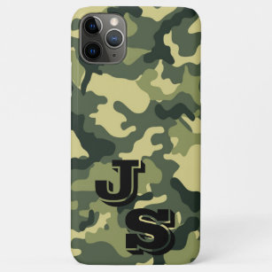 Army Green Camouflage iPhone 11 Pro Max Case