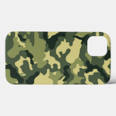 Army Green Camouflage Pattern Case-Mate iPhone Case (Back (Horizontal))