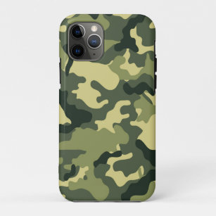 Army Green Camouflage Pattern iPhone 11 Pro Case