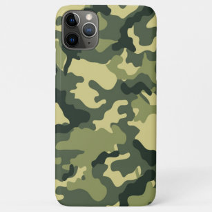 Army Green Camouflage Pattern iPhone 11 Pro Max Case