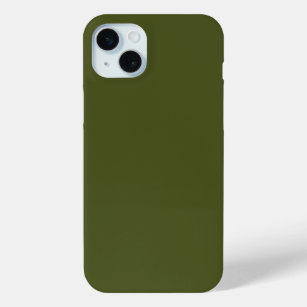 Army Green iPhone 15 Plus Case